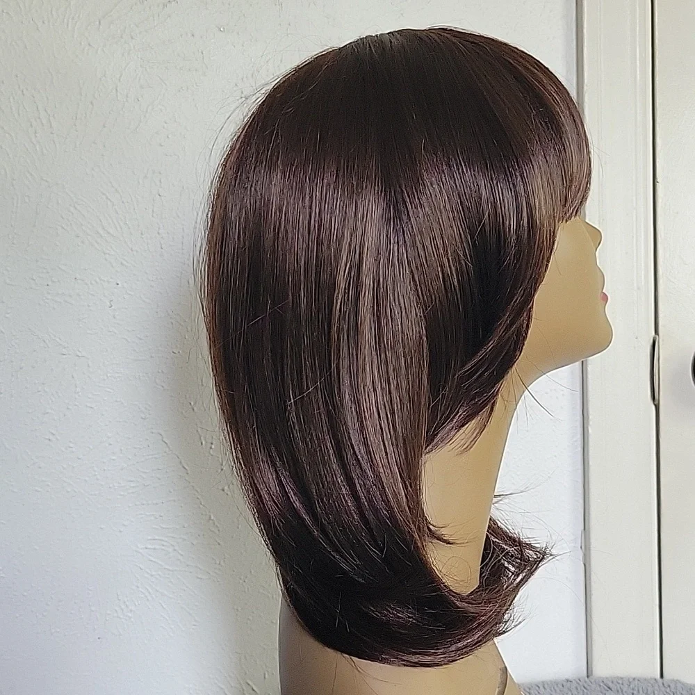 Beautiful Synthetic Wig with Bangs